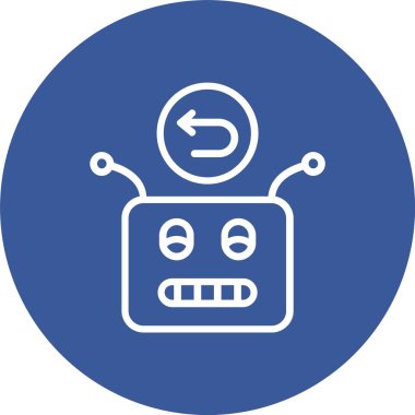 Auto Reply Vector Icon Design