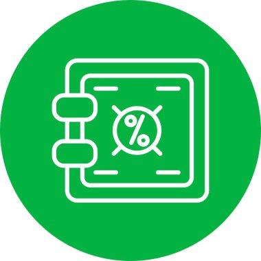 kasa vektör simgesi tasarım