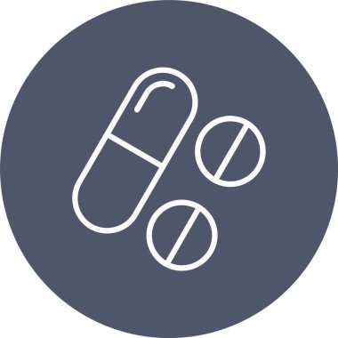 Pill Vector Icon Design