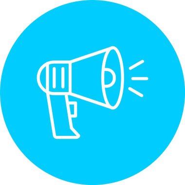 Loudspeaker Vector Icon Design
