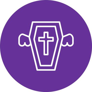 Tabut Vektörü Simgesi Tasarımı