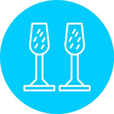 Champagne Vector Icon Design