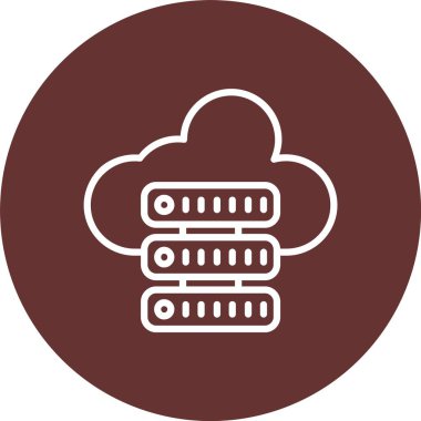 sunucu vektör simgesi tasarımı