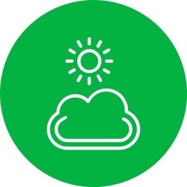 bulut vektör simgesi tasarımı