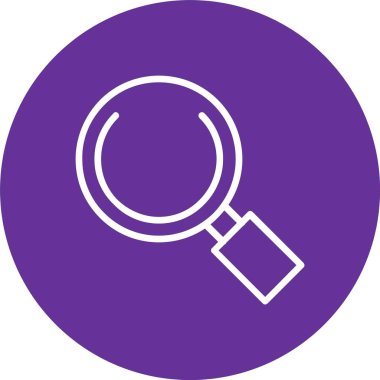 Magnifying Glass Vector Icon Design