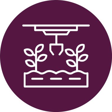 Smart Farm Vector Icon Design