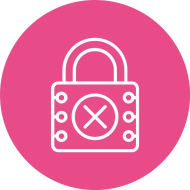 Padlock Vector Icon Design