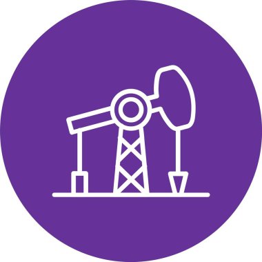 Oil Pump Vector Icon Design