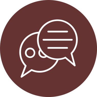 Chat  Vector Icon Design