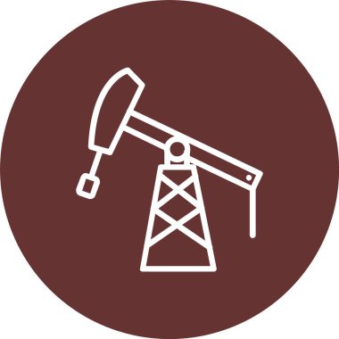 Mining Industry Vector Icon Design