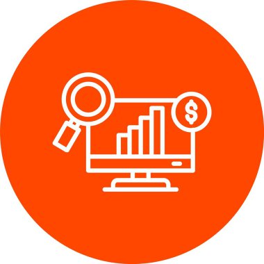 Data Analysis Vector Icon Design