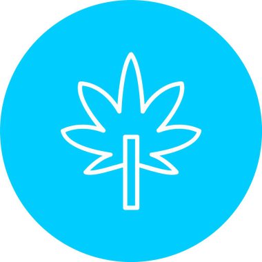 Cannabis Vector Icon Design