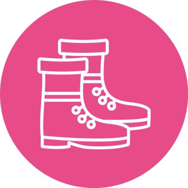 Boots Vector Icon Design