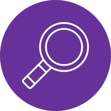 Magnifying Glass Vector Icon Design