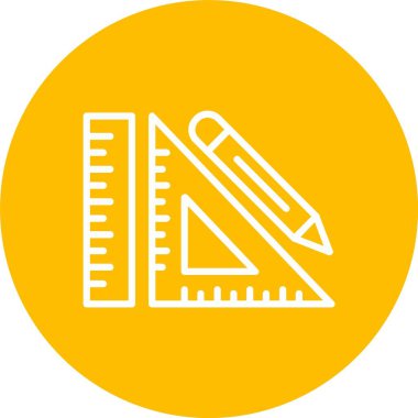 Geometri Vektörü Simgesi Tasarımı