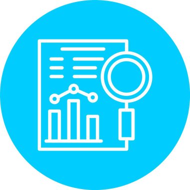 Analysis Vector Icon Design