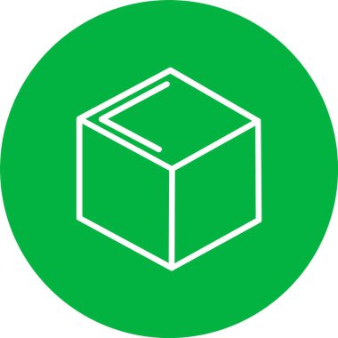 3d View Vector Icon Design