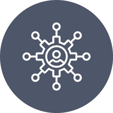 Ağ vektör simgesi tasarım