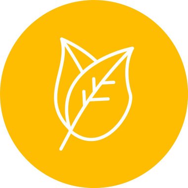 Yaprak Vektörü Simgesi Tasarımı