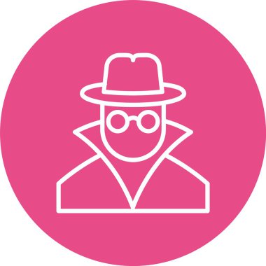 Spy Vector Icon Design