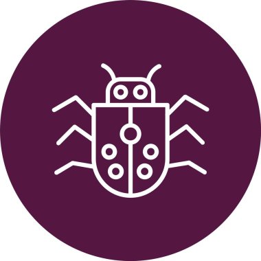 Bug Vector Icon Design