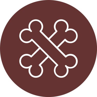 Bone Vector Icon Design