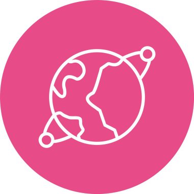 Planet Vector Icon Design