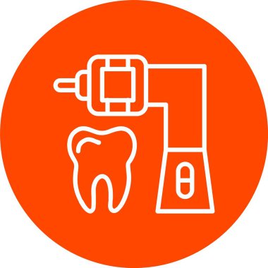 Makine Vektör Simgesi Tasarımı