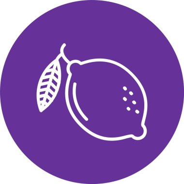 limon vektör simgesi tasarım