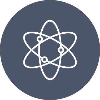 Atom Vector Icon Design
