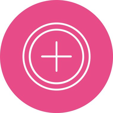 Artı işareti vektör simgesi tasarım