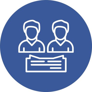 Group Chat Vector Icon Design