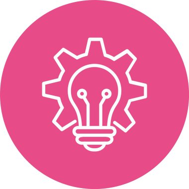 Light Bulb Vector Icon Design