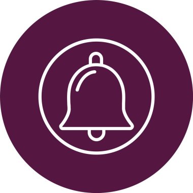Alarm Bell Vector Icon Design