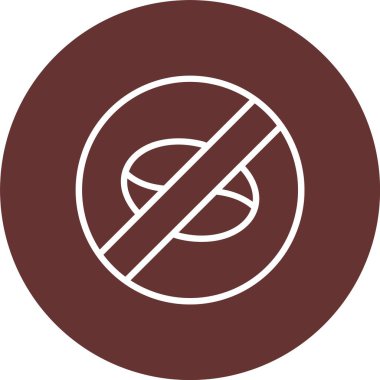 Kahve Vektörü Simgesi Tasarımı Yok