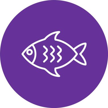 Fish Vector Icon Design