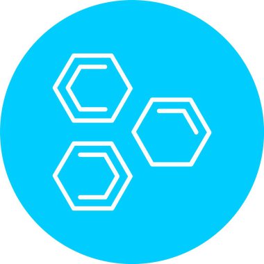 Hücreler Vektör Simgesi Tasarımı