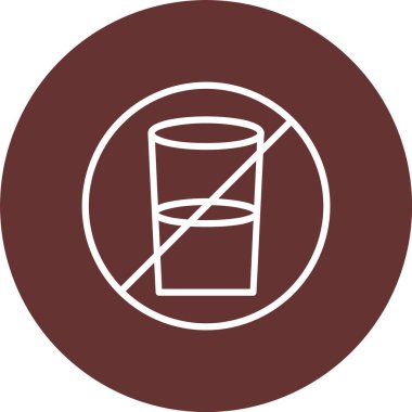 İçecek Vektörü Simgesi Tasarımı Yok