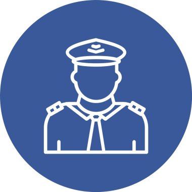 Pilot Vector Icon Design