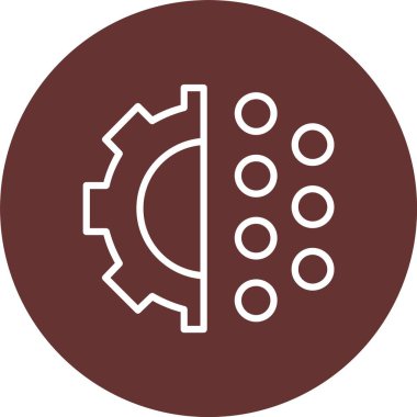 Digitalization Vector Icon Design