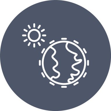 Atmosfer Vektörü Simgesi Tasarımı