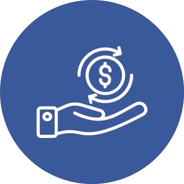 Return Of Investment Vector Icon Design