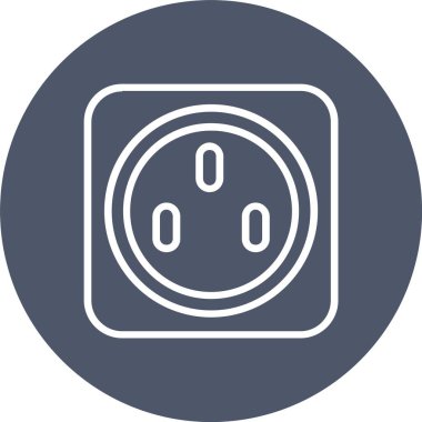 Socket Vector Icon Design
