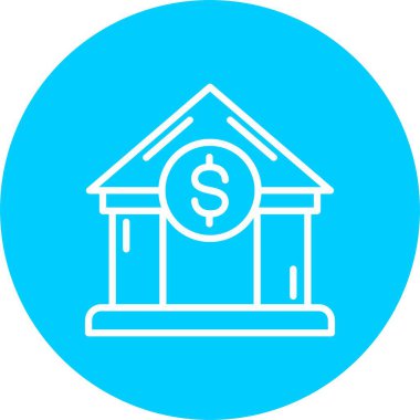 Bank Vector Icon Design