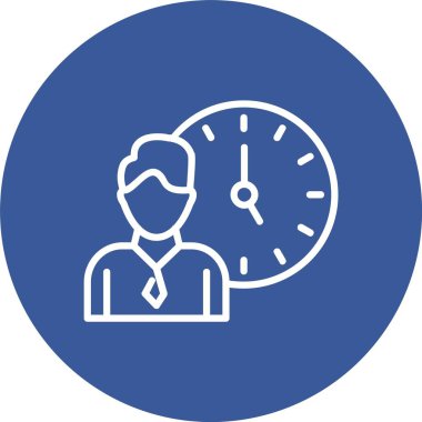 Working Hours Vector Icon Design
