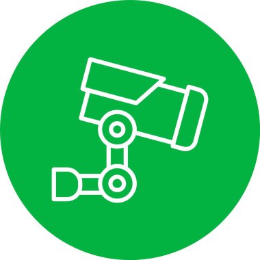 Cctv Camera Vector Icon Design