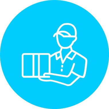 Courier Vector Icon Design