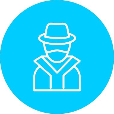 Spy Vector Icon Design