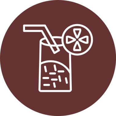 Lemonade Vector Icon Design