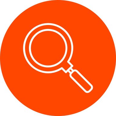 Magnifying Glass Vector Icon Design